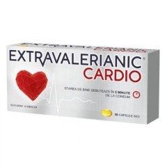 Extravalerianic Cardio, 15 capsule, Biofarm